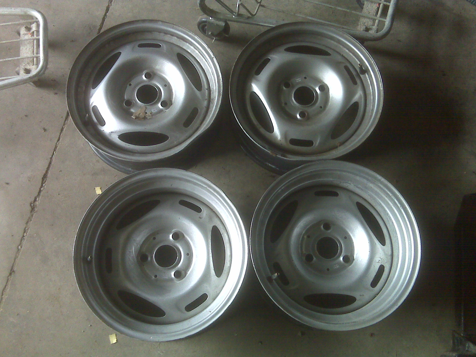 Stilly Rims SOLD: Smart Roadster Steelie Rims (direct Bolt-on For 450 Smarts ...