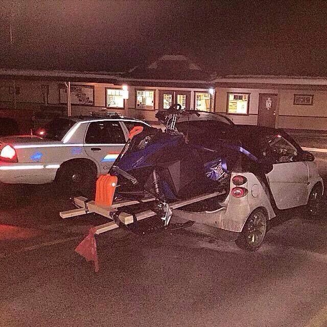 smart hauling a snowmobile - General Discussions - Club smart Car
