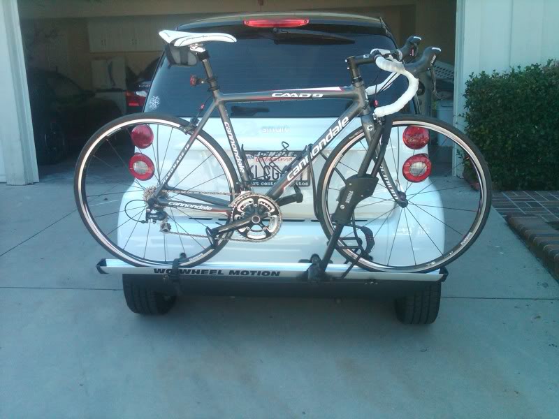 Custom Bike Rack - How-To: 450 Model, 2005-2006, diesel - Club smart Car